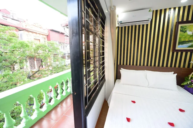 غرفة عائلية بسريرين مزدوجين، Hanoi Golden Hostel 4/6