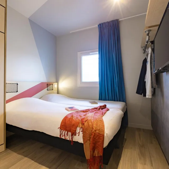 غرفة ثلاثية بثلاثة أسرّة، Ibis Budget Villemomble 8/10