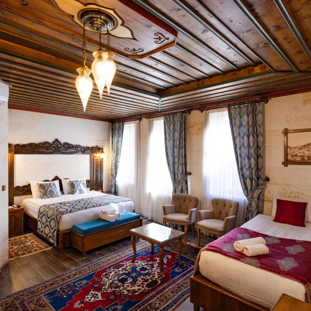 غرفة كبيرة بسريرين منفصلين، Grand Cappadocia Hotel 2/10