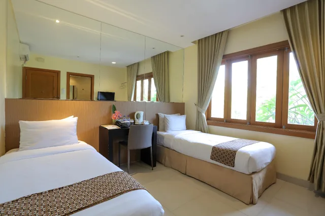 غرفة ديلوكس بسريرين منفصلين، Country Heritage Resort Hotel 1/1