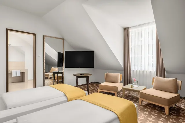 جناح بسريرين منفصلين، Buda Castle Fashion Hotel 5/8