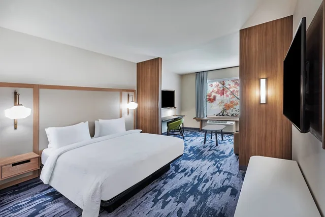 استوديو بسرير كينج مع أريكة، Fairfield Inn & Suites by Marriott Aberdeen 1/5
