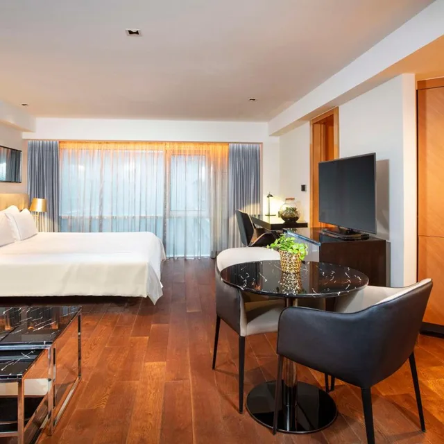 استوديو عائلي بسرير كينج بمطبخ صغير، Park Plaza London Riverbank 2/8