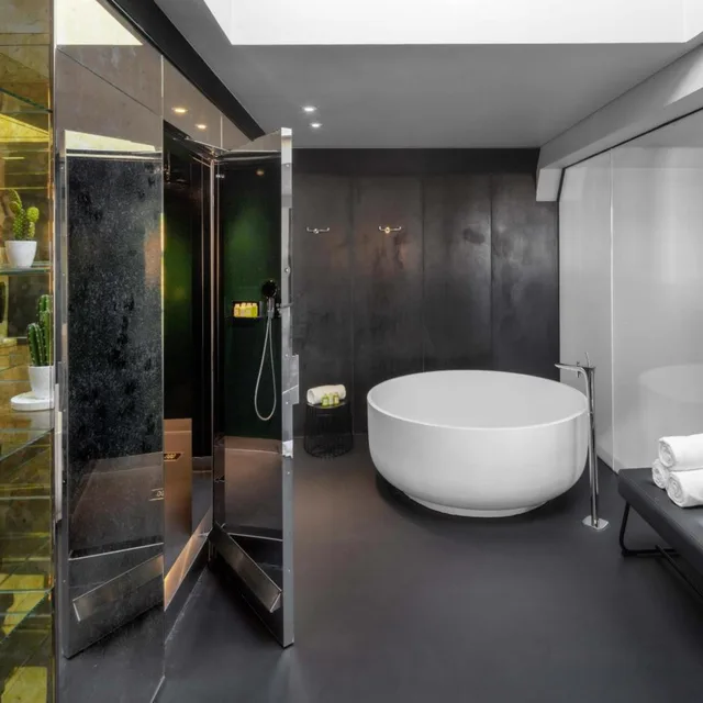 1 Bedroom, Bi Level, Penthouse, Suite, King Bed, Canal View، W Amsterdam 4/5