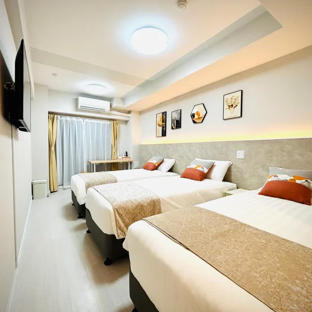 غرفة ثلاثية، Hotel Arashi Nambaminami No003 1/10