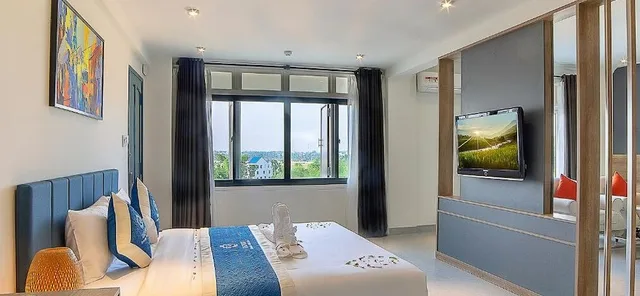 غرفة ديلوكس بسرير كينج، Aurora Riverside Hotel 4/10
