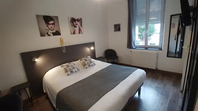 غرفة سوبيريور بسرير مزدوج، CITOTEL LE CHEVAL BLANC 6/9