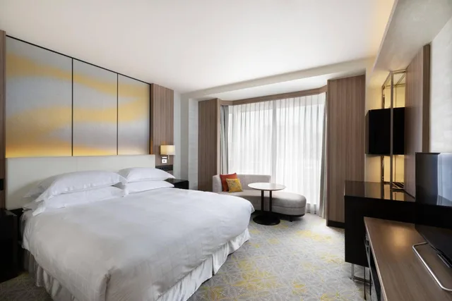 غرفة كلوب سوبيريور بسرير كينج مع دخول صالة النادي، Sheraton Miyako Hotel Tokyo 2/2