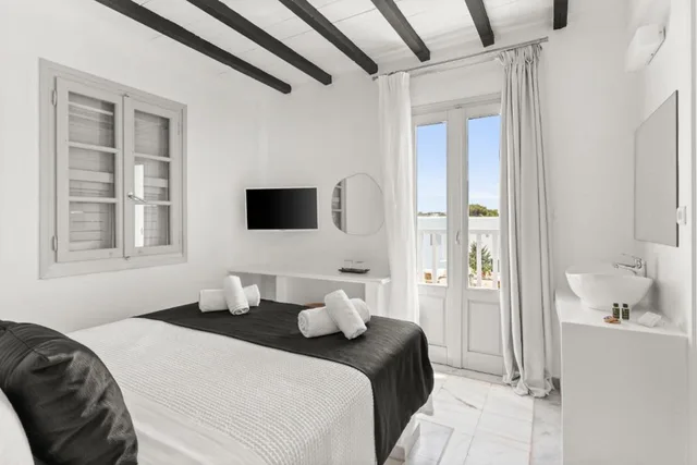 Room, Double Bed, Inland View، Mr Mrs White Paros 1/2