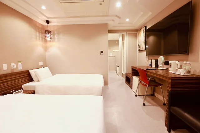 Room, Twin Beds, Annex, Hotel 88 Shinsaibashi 2/10