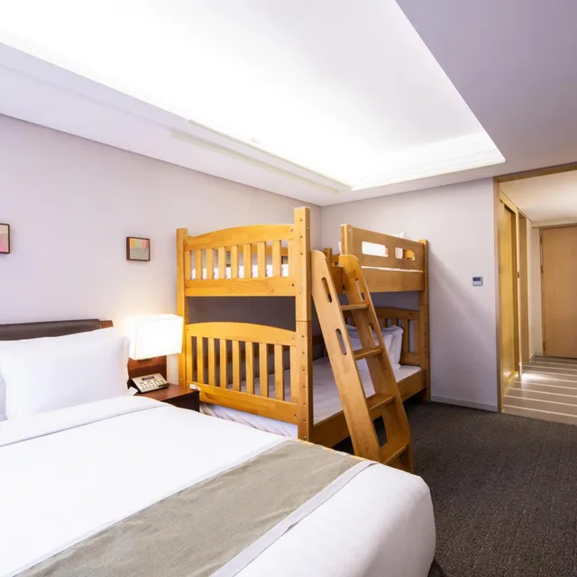غرفة رباعية بسرير مزدوج، Seoul Garden Hotel 3/8