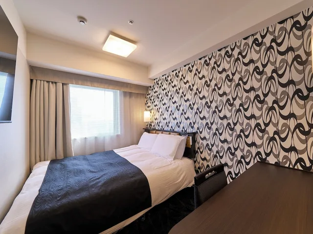 غرفة بسرير مزدوج للمدخنين، Apa Hotel Toyama Ekimae 1/8