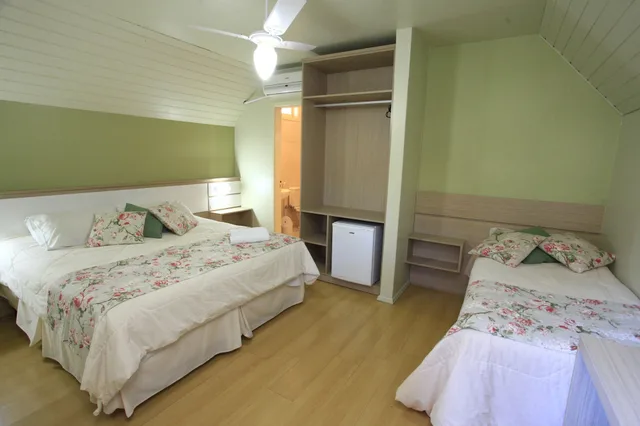 شاليه بثلاثة أسرّة، Hotel Pousada Alto da Serra 1/8