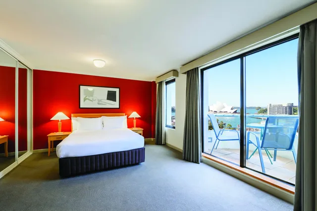 استوديو بسرير كوين بشرفة بإطلالة، Rendezvous Hotel Sydney The Rocks 1/9