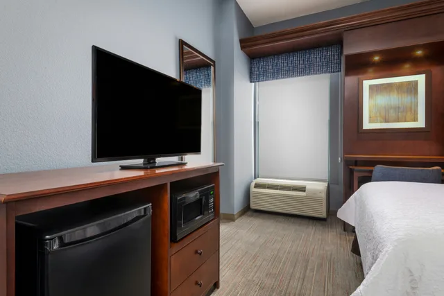 غرفة بسرير كينج لذوي الإعاقة، Hampton Inn Denver-International Airport 3/4