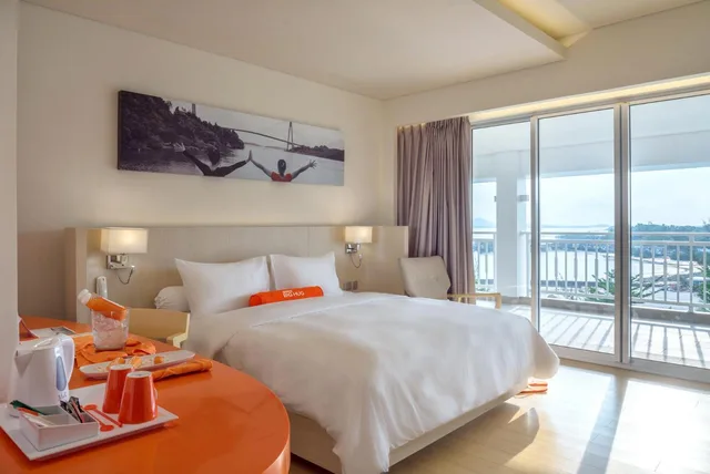غرفة بسرير مزدوج أو سريرين منفصلين، Harris Hotel Barelang Batam 1/1