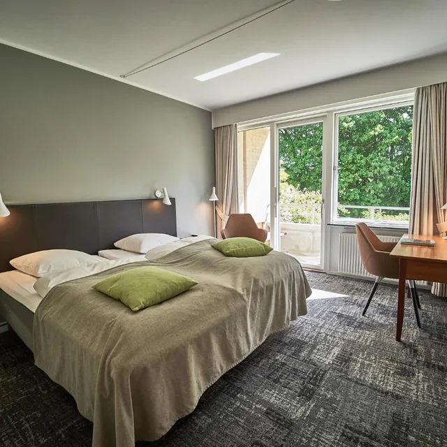 Room, Twin Beds, Gl. Skovridergaard Hotel and Conference Center 1/10