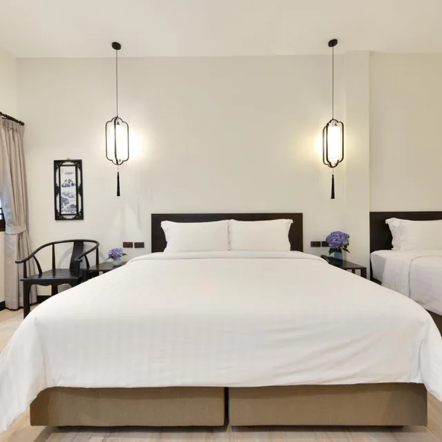 غرفة ديلوكس ثلاثية، Old Thai Heng Hotel 1/5