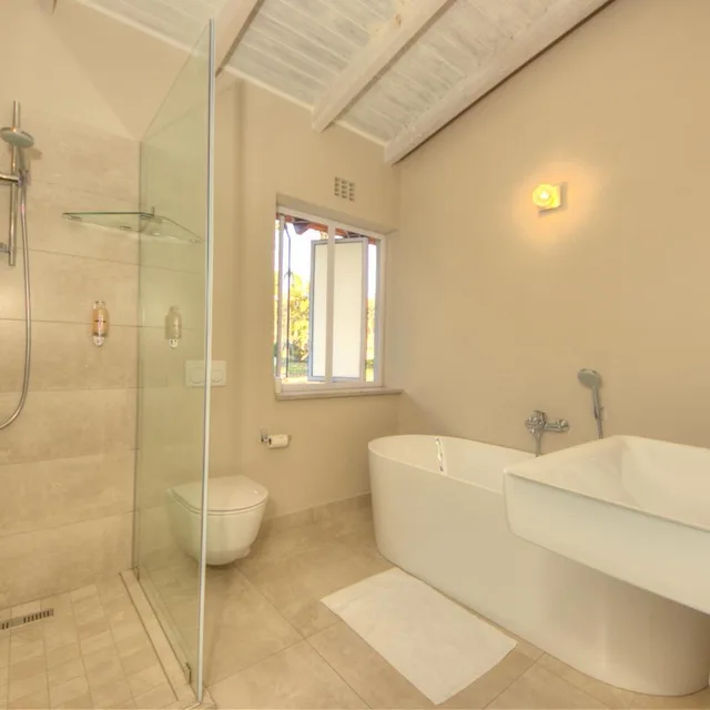 غرفة ديلوكس بسرير مزدوج، Amberhall Guesthouse 5/8
