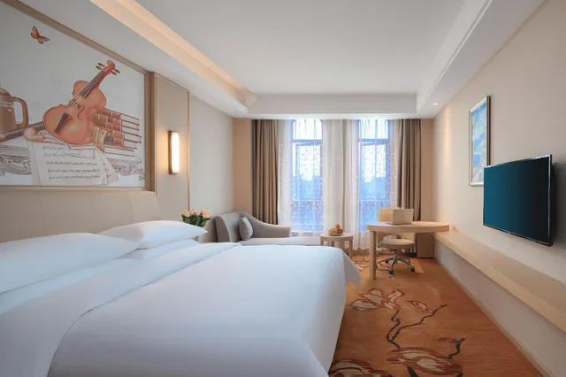 غرفة سوبيريور بسرير كوين، Vienna Hotel (Tongxiang Puyuan) 1/1