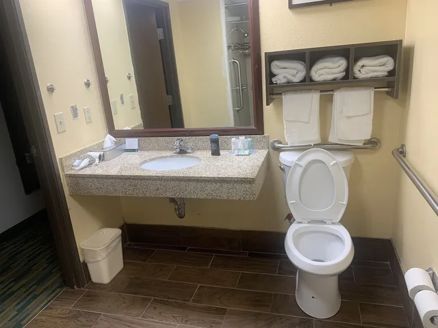 غرفة بسرير كينج لذوي الإعاقة، Quality Inn Winder, GA 3/4