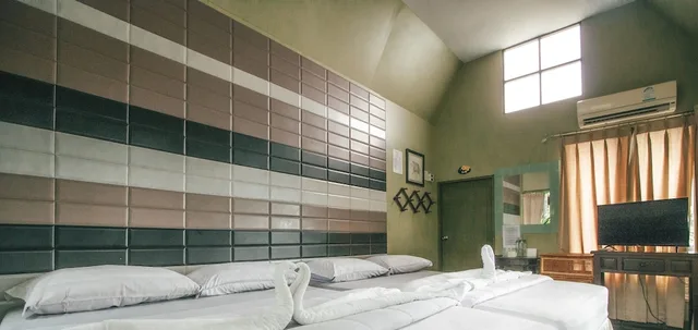 غرفة قياسية بسرير كوين وسرير فردي وسريرين، Pai Panalee the Nature Boutique Hotel 6/10
