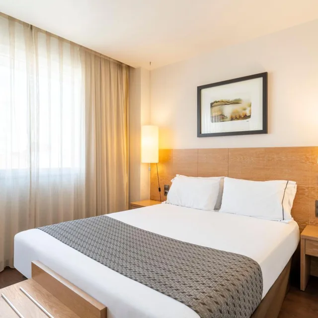 غرفة بسرير مزدوج أو سريرين منفصلين، Eurostars Lucentum 1/10