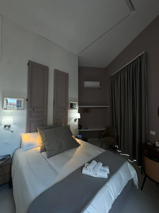 شقة فاخرة بسريرين كينج وسرير فردي بإطلالة على المدينة بشرفة، Poerio Station Rooms & Apartment 1/10