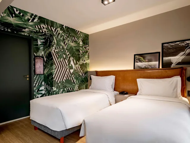 غرفة ديلوكس بسرير مزدوج، Grand Mercure SP Itaim Bibi 2/9