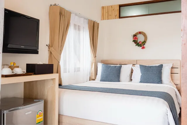 فيلا بسريرين منفصلين وسرير كوين بإطلالة على البحر، The C Samet Beach Resort 1/2