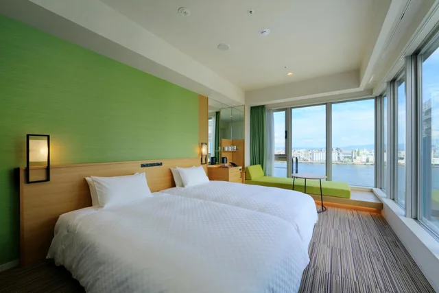 غرفة سوبيريور ركنية بسريرين منفصلين مع أريكة في طابق مرتفع، The Singulari Hotel And Skyspa At Universal Studios Japan 4/10