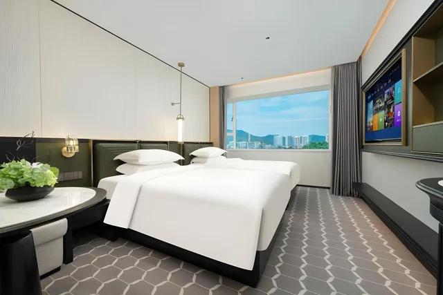 غرفة بسريرين منفصلين، Yanling Hotel 1/1