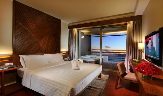 شقة ديلوكس بغرفتي نوم، Pullman Oceanview Sanya Bay Resort and Spa 2/4