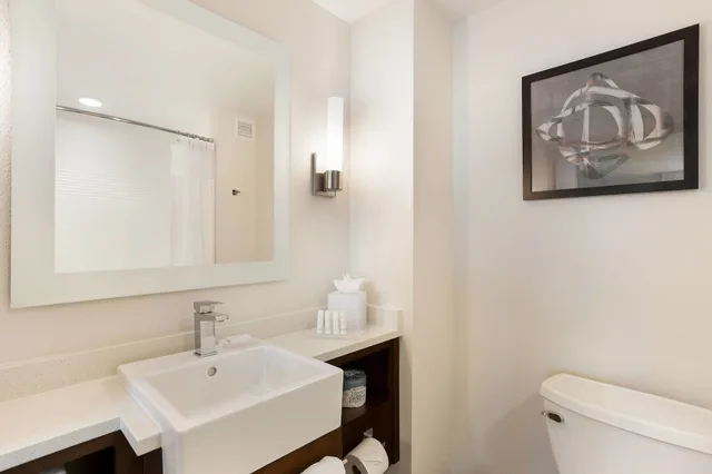 جناح بسرير كوين بغرفة نوم واحدة مع أريكة، Towneplace Suites San Mateo Foster City 4/4