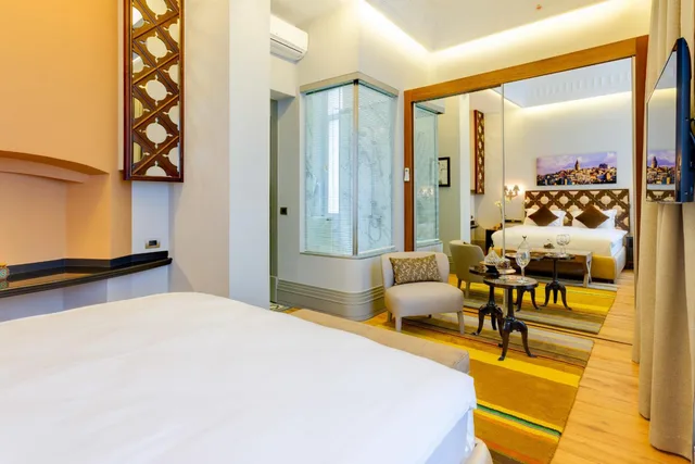 غرفة ديلوكس بسرير مزدوج بإطلالة على البحر، Ravouna 1906 Suites - Special Class Adults Only 5/10