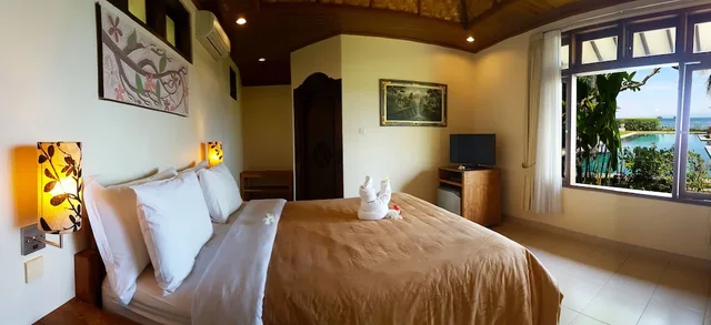 بنغل بسرير كوين بإطلالة على البحر، Hotel Genggong 2/3