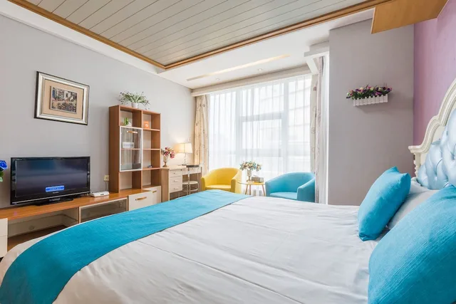 لوفت بسريرين مزدوجين، Hangzhou Yilin Apartments 2/5