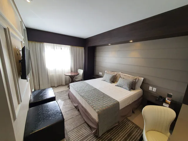 غرفة فاخرة بسرير كينج، Class Hotel - Piracicaba 1/3