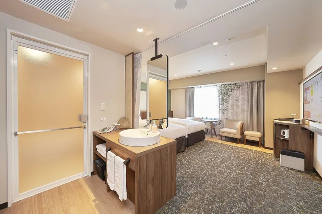 غرفة ركنية مفردة بسريرين منفصلين، Keisei Richmond Hotel Tokyo Kinshicho 9/9
