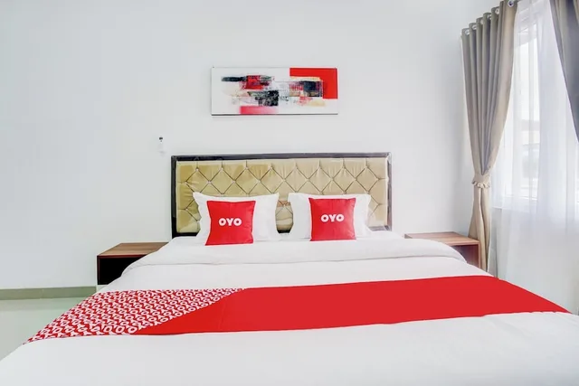جناح بسرير مزدوج، Hotel O Sukarame Near Imanuel Hospital Way Halim Formerly Hotel Griya Bawean 2/5