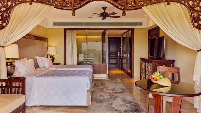 غرفة بسرير مزدوج أو سريرين منفصلين بإطلالة على البحر، AYANA Resort Bali 2/3