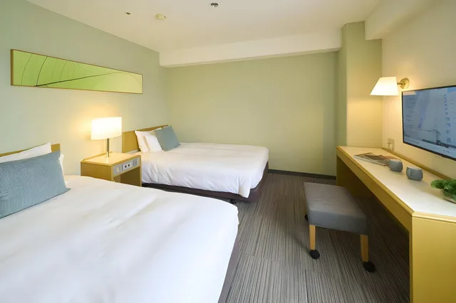 غرفة ركنية بسريرين مزدوجين للمدخنين، Hotel Resol Machida 1/1