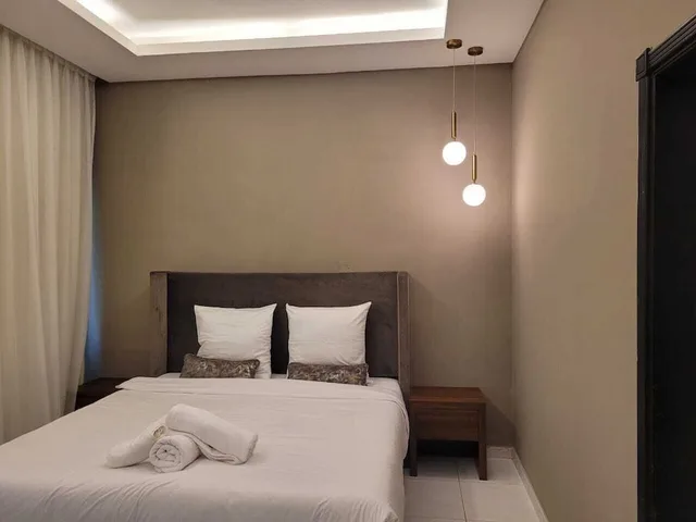 استوديو ديلوكس بإطلالة على الشاطئ بغرفة نوم واحدة، Salalah Beach Resort - Villas 1/7
