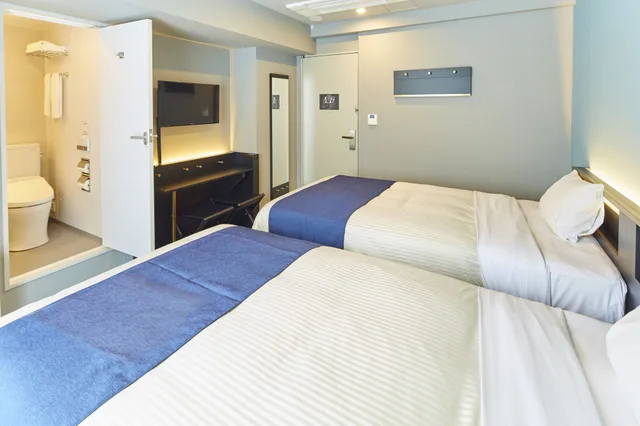 غرفة قياسية بسريرين منفصلين، ICI Hotel Tokyo Hatchobori 5/9