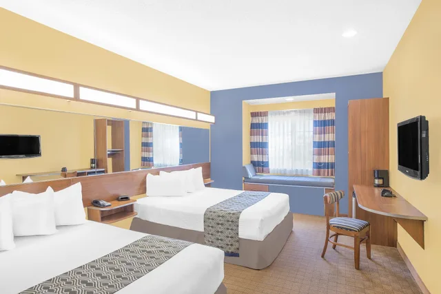 Room, 2 Queen Beds, Accessible, Microtel Inn & Suites By Wyndham Chili /Rochester Airport 1/3