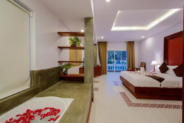 جناح بسرير كينج بإطلالة على النهر، Shadow Angkor Residence 7/7