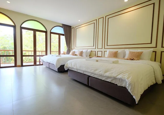 غرفة عائلية، Baan Imm Sook Resort 3/5