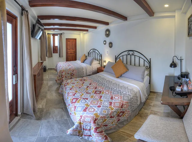 غرفة صغيرة بسريرين منفصلين، Hotel Santa Paula 2/3