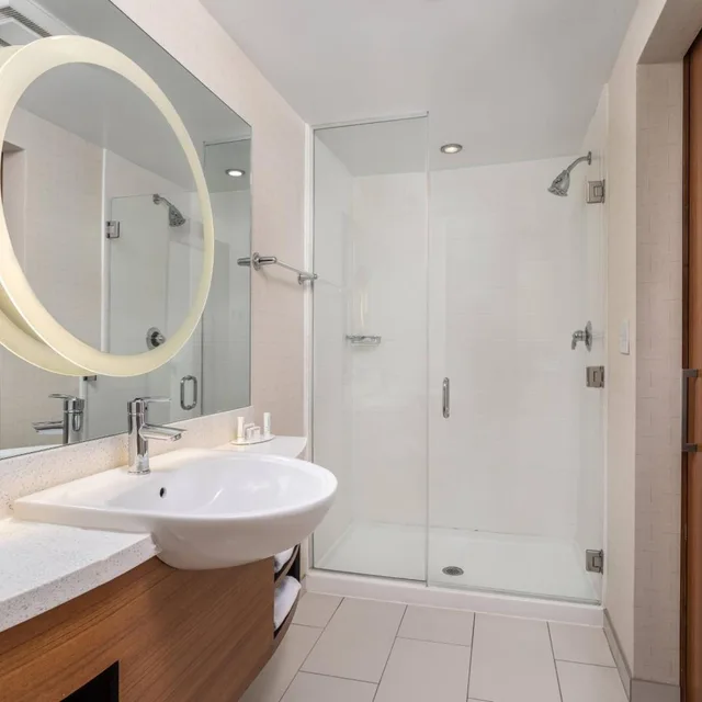 استوديو بسريرين كوين مع سرير سحّاب إضافي مع أريكة، Springhill Suites Chattanooga Downtown Cameron Harbor 4/5
