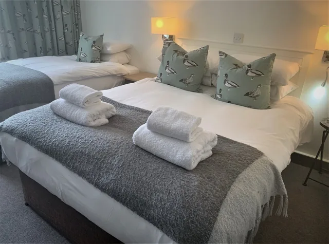 غرفة عائلية بسريرين منفصلين، Hotel Wroxham 2/3